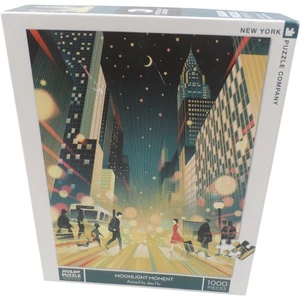 New York Puzzle Company Moonlight Moment Jigsaw Puzzle 1000 Pieces NEW - Picture 1 of 8