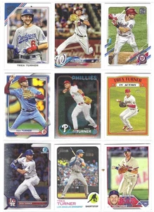 Lote de 9 tarjetas diferentes Trae Turner (Q702) - Imagen 1 de 1