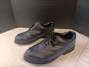 Niblick Golf Shoes Men Size 9.5 Black - Picture 1 of 12