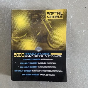 2000 Harley Davidson Softail Owner's Operator User Guide Manual Book Motorcycle - Bild 1 von 6