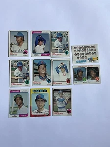 Topps Chicago Cubs Lot 1970’s Santos Billy Williams 11 Cards - Picture 1 of 7