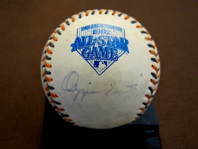 OZZIE SMITH CARDINALS HOF SIGNED AUTO VTG 1992 ALL-STAR GAME USED BASEBALL JSA - Image 1 of 4