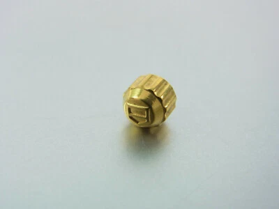 TAG HEUER Krone Goldhaube Crown Button Gold Cap Ø 5 mm / 6.2 mm original - Bild 1 von 4