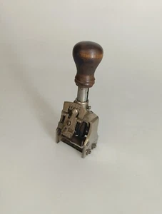 alter Paganierstempel Midcentury Vintage Wirtschaftswunder - Bild 1 von 8