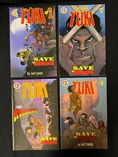 Tuki: Save the Humans #1-4, Jeff Smith, Cartoon Books
