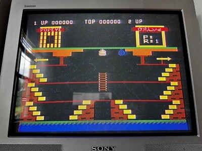 Popeye (Atari 5200, 1984) By Parker Brothers Tested No Label - Image 1 of 4