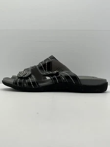 Sandalias Mujer Cuero Gancho y Lazo Ajustables Negras Talla US 10 Bennicci - Imagen 1 de 12