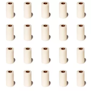 OKKO Billiard Pool Cue Ferrules for Screw-On Tips, Pack of 20 - Picture 1 of 7