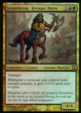 Stonebrow, Krosan Hero Foil | NM | Time Spiral | Magic MTG