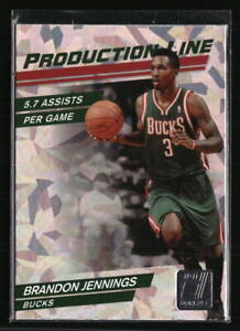 Brandon Jennings 2010 Donruss Production Line #57 Basketball Card