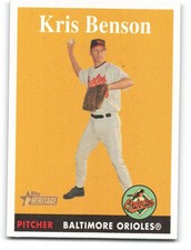 2007 Topps Heritage #156 Kris Benson NM-MT Orioles