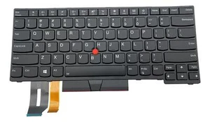 Teclado retroiluminado Lenovo ThinkPad T480s T490 L480 L390 L490 E480 E490 T495 - Imagen 1 de 2
