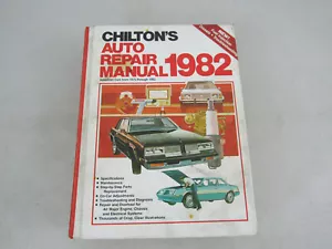 Chilton's 1982 manual de reparación de automóviles American Cars 1975-1982 - Imagen 1 de 10