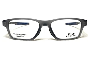 NEW Oakley Crosslink OX8117-0352 Mens Satin Grey Smoke Eyeglasses Frames 52/17 - Picture 1 of 6