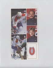 1987 Vachon Montreal Canadiens Stickers Panels Craig Ludwig Rick Green Rookie RC