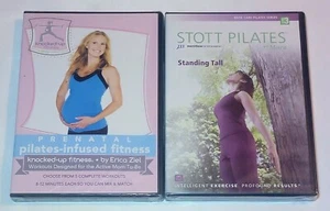 Prenatal Core Pilates Infused Workouts Knocked-Up Fitness & Stott Pilates DVD - Picture 1 of 5