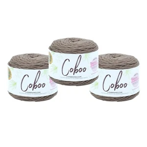 (3 Pack) Lion Brand Yarn 835-125B Coboo Yarn, Taupe - Picture 1 of 5