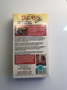 Billy Blanks Tae Bo Live Advanced Volume 4 VHS Brand New Never Opened - Picture 1 of 5
