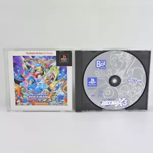 ROCKMAN X3 Megaman The Best PS1 Playstation For JP System 1090 p1 - Picture 1 of 5