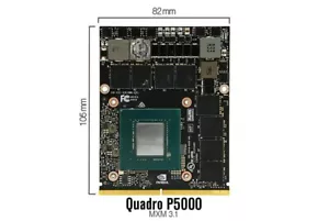 NVIDIA Dell Precision M7710 M7720 HP ZBOOK17 G4 Quadro P5000 16GB N17E-Q5-A1 - Picture 1 of 2