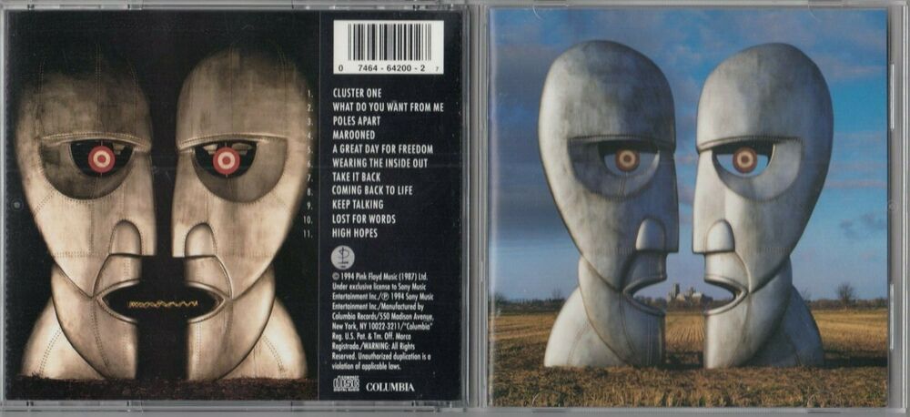 Pink Floyd - The Division Bell  (CD, Apr-1994, Columbia (USA) CK 64200 