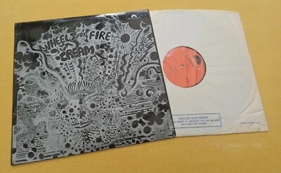 CREAM " WHEELS OF FIRE AT THE FILLMORE " RARE ORIGINAL UK STEREO SINGLE LP - Image 1 of 4