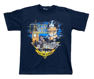 Camiseta Big Ben Pittsburgh Steelers Roethlisberger Hombre Mediana Y2K NFL De Colección Foto 1 de 4