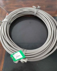 Tubo flessibile in PTFE intrecciato in acciaio 146 piedi 919-8 foro liscio NUOVO - Foto 1 di 7