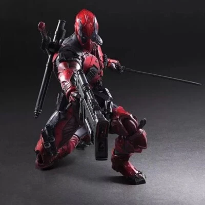 Deadpool Wade Wilson Play Arts Kai Action Figure Marvel H26cm Collectibles New - Image 1 of 4
