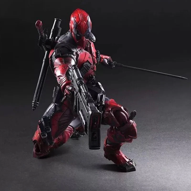 Deadpool Wade Wilson Play Arts Kai Action Figure Marvel H26cm Collectibles New - Image 1 of 4