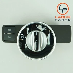 X204 MERCEDES 10-20 C CLA CLS E GLE GLK SLK HEADLIGHT FOG LIGHT SWITCH B1119 - Picture 1 of 6