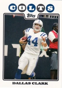 2008 Topps Dallas Clark #182 Colts - Bild 1 von 2