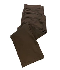 Mountain Hardware Womens Brown Nylon Blend Hiking Outdoor Pants Size 10 Regular - Picture 1 of 9