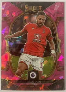 Panini Select EPL 2022/23: No.77 Renan Lodi (Nottingham) Terrace Pink Ice - Bild 1 von 2