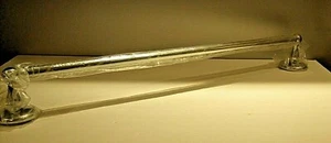 Better Home Products Towel Bar Set 24" Noe Valley II Chrome - Picture 1 of 3
