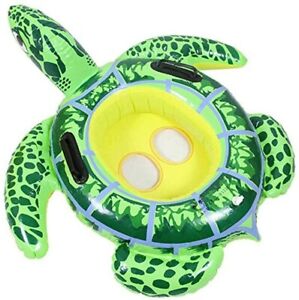 Inflatable Turtle Pool Float for Kids/baby, Swimming Pool Floats Boat Seats