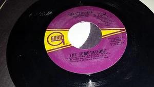 THE TEMPTATIONS Masterpiece + Instrumental GORDY 7126 FUNK 45 VINYL 7" RECORD - Picture 1 of 2