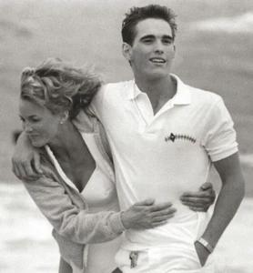 Matt Dillon-The Flamingo Kid-Janet Jones-1984 Movie Publicity Photo - Picture 1 of 2