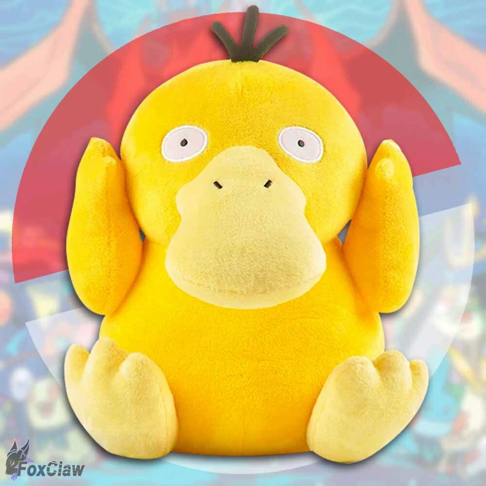 ✅ Pokemon Enton Psiduck Plush Plüsch Cosplay 20cm+ NEU Hochwertig - Bild 1 von 1