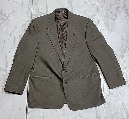 Blazer cappotto sportivo vintage Burberrys 100% lana 2 bottoni uomo taglia 52 made in USA