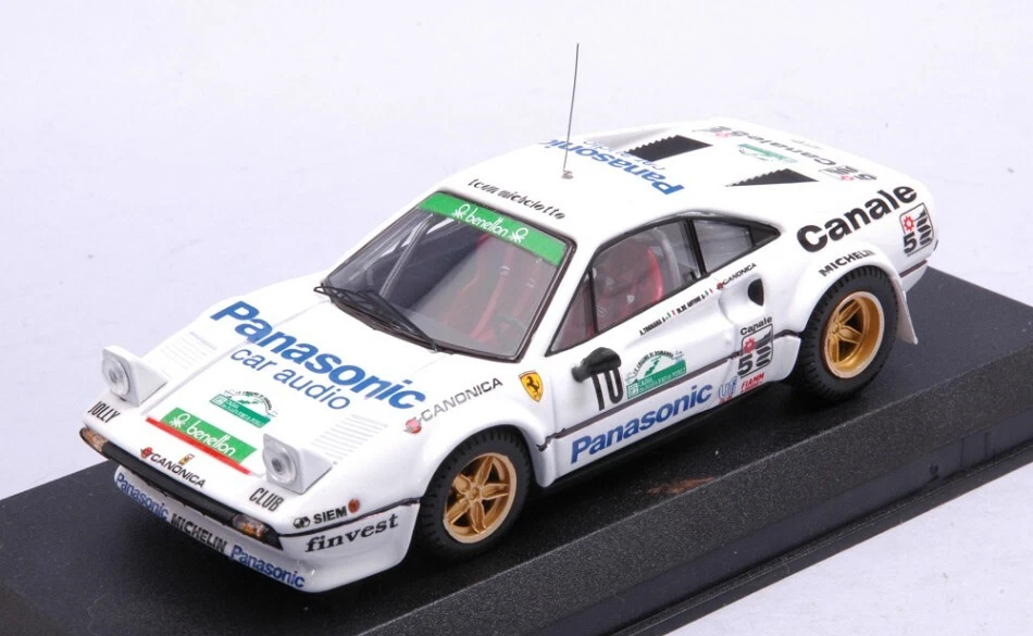 Best Model BT9844 FERRARI 308 GTB GR.4 N.10 2nd RALLY COLLINE DI ROMAGNA 1982 TO - Immagine 1 di 1