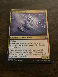 Magic the Gathering MTG Wee Dragonauts (212) Eternal Masters C9224* - Picture 1 of 1