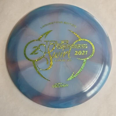 2021 Ledgestone Tour Series Z Swirl Surge SS Cotton Candy 173-174 grams - Image 1 of 3