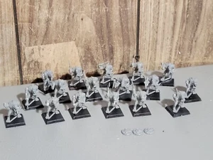 A17958 WARHAMMER FANTASY LIZARDMEN SAURUS WARRIORS 15 PK +2 INC MISS SHIELDS - Imagen 1 de 20
