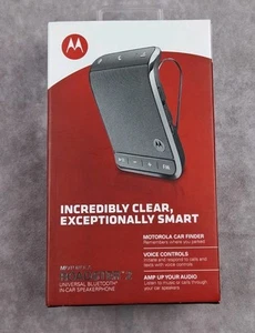 Motorola Roadster 2 Wireless Bluetooth Car Portable Speakerphone Car Finder - Zdjęcie 1 z 6