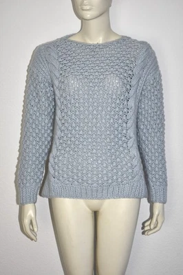 IRIS VON ARNIM 🤍 dicker weicher Pullover Pulli 100 % Kaschmir Hellblau - 38 -M - Bild 1 von 4