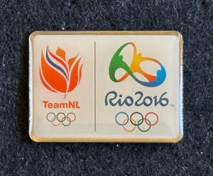 Rio 2016 Summer Olympic Games - Netherlands NOC pin - Picture 1 of 2