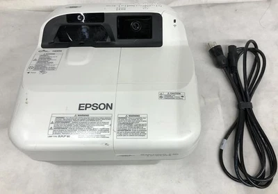 Epson BrightLink 595Wi 1080i 3LCD Projector 3401 Lamp Hours - Image 1 of 4