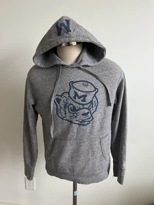 Michigan Wolverines Vintage Hoodie Sweatshirt Grau Herren Small Retro Vintage - Bild 1 von 5