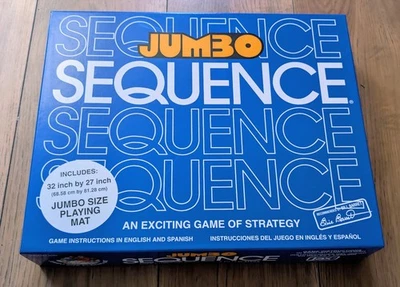 Jumbo Sequence Strategy Game Kids & Adults Board Game - Goliath (2020) Brand New - Image 1 of 4